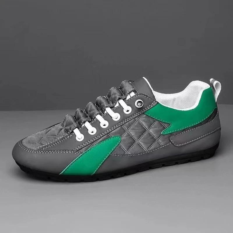 2024 Autumn New Men's Cloth Shoes Soft Sole Anti-slip Wear Casual Men's Shoes