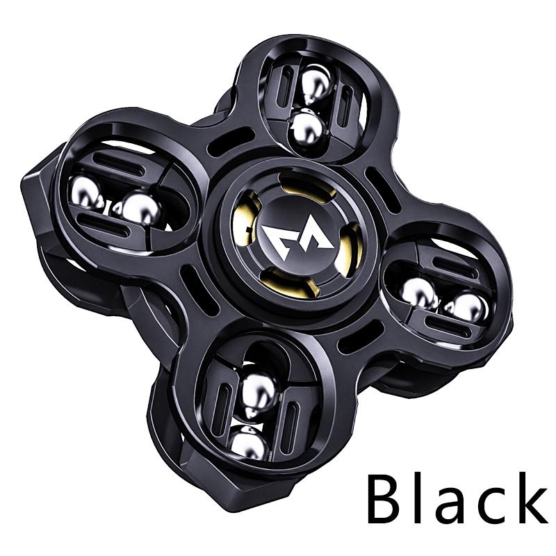 Fideget Toy Metal Tuning Fork Fidget Spinner Toy For Adults Edc Focus Stress Relief Gift Cool Birthday Present For Men Teens