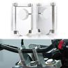 Motorcycle Handlebar Risers 22mm 7/8" Mounting Clamps For BMW R1200R F800ST F700GS F650G F650CS G650GS R1100GS R1150GS R850GS