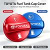 Car Fuel Tank Inner Cap Cover Anti-Misfuel Warning Decor Protector For GR Corolla Yaris Aygo Prius RAV4 Crown CHR Camry KC0
