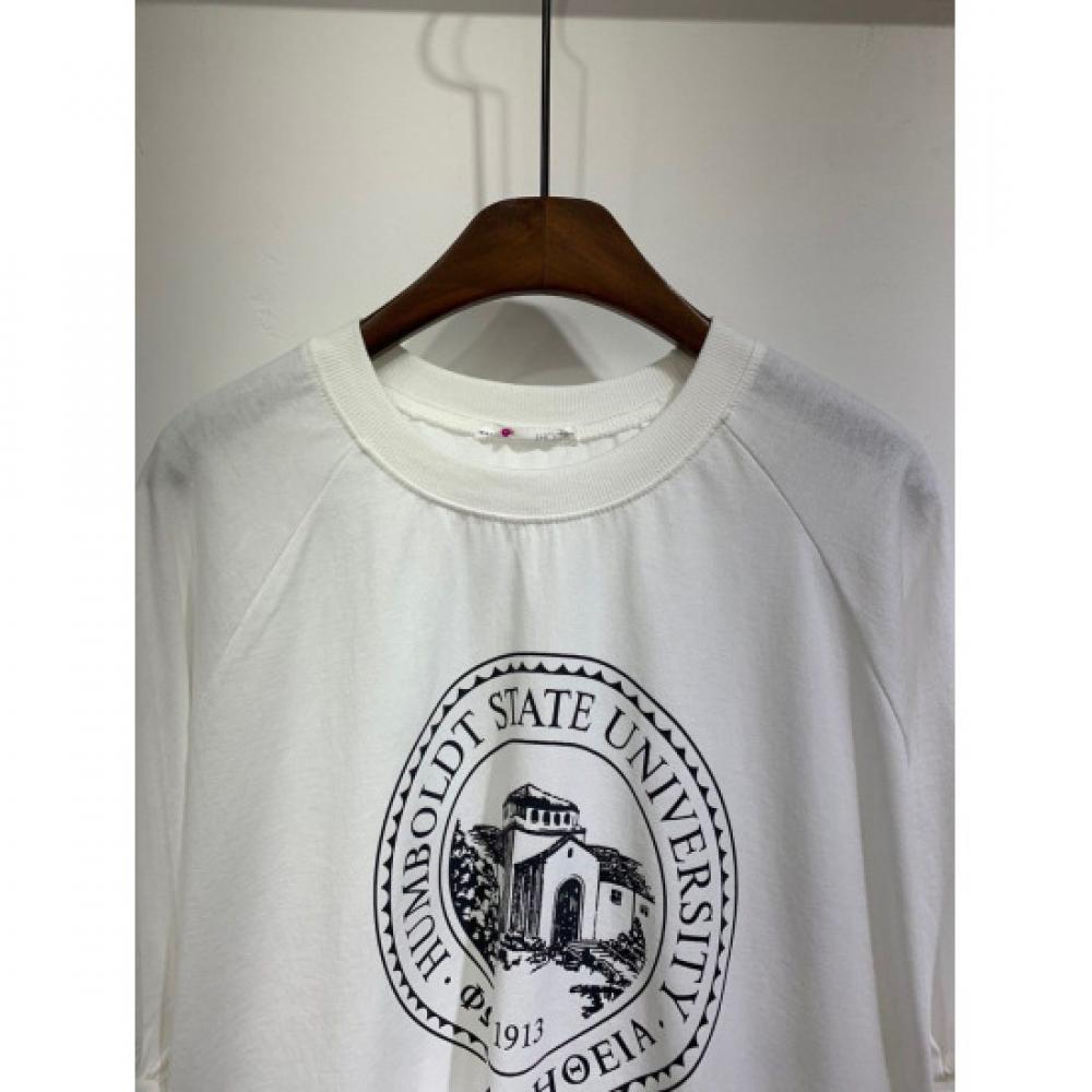 C S In The Room baCCa prIntIng Raglan Short Sleeve SweatShirt 2Color