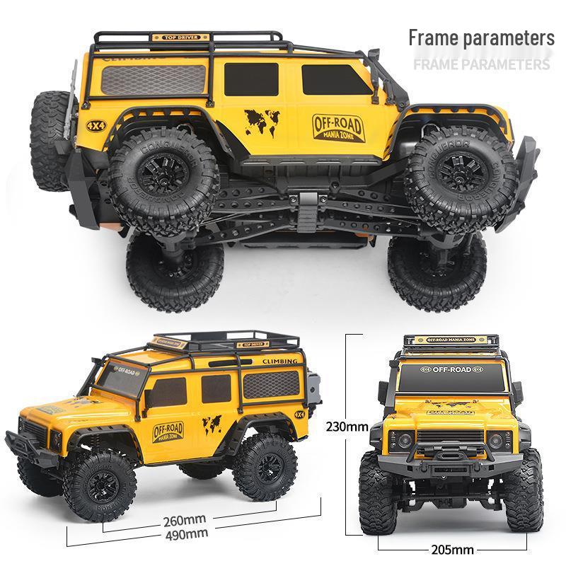 1:10 Scale Four-Wheel Drive Big Foot Off-Road Rock Crawler RC Car