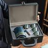 Portable ceramic one pot four cups travel tea set portable tea pot tea cup small set business gift express cup