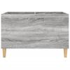 Record Cabinet Grey Sonoma 74.5 X 38 X 48 Cm Engineered Wood