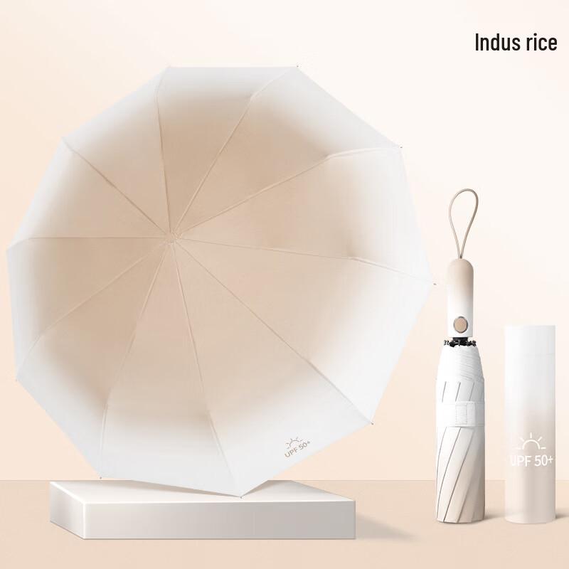 OIMG Трехскладной всепогодный зонт с градиентом