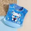 Baby food bib Baby waterproof bib three-dimensional detachable food food pocket Child child saliva pocket