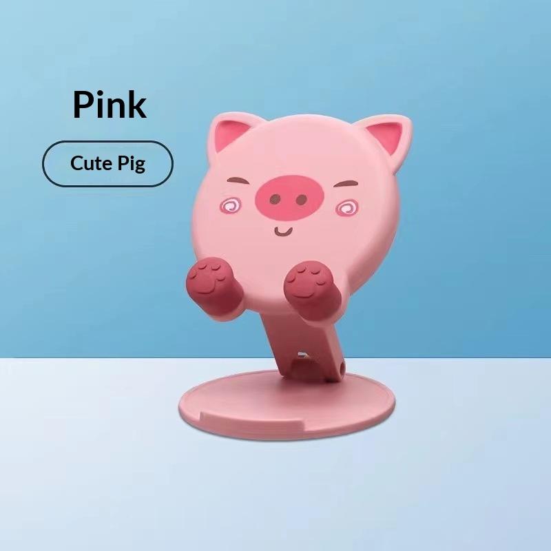 

Adjustable Phone Holder Kawaii Desktop Cell Phone Stand Foldable Tablet Holder Korean Stationery Desk Organizer Office Supplies