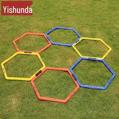 Hexagonal Agility Training Rings Set