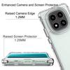 For Redmi Note 14 Pro 5G Phone Case,3 In 1 Shockproof Slim Fit Clear Fullbody Protective Cover For Redmi Note 14 Pro 5G