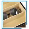Large-capacity Glasses Case PU Leather Sunglasses Men Sunglasses Women Myopia Glasses Case Jewelry Display Box