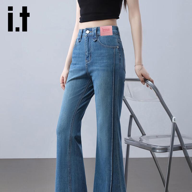 Izzue Women's Retro Micro-Flare Jeans