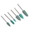 6pcs Nail Drill Bit Nail Art Drill Manicure Grinding Head Nail Polishing Bits Accessory03