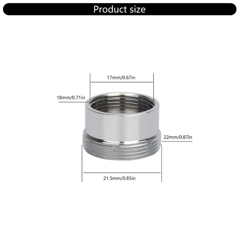 20 Stück männliche und weibliche Spülbecken-Wasserhahn-Adapter Gewindeverbindungen für Küchenspülbecken-Belüfter und Gartenschläuche Anschluss