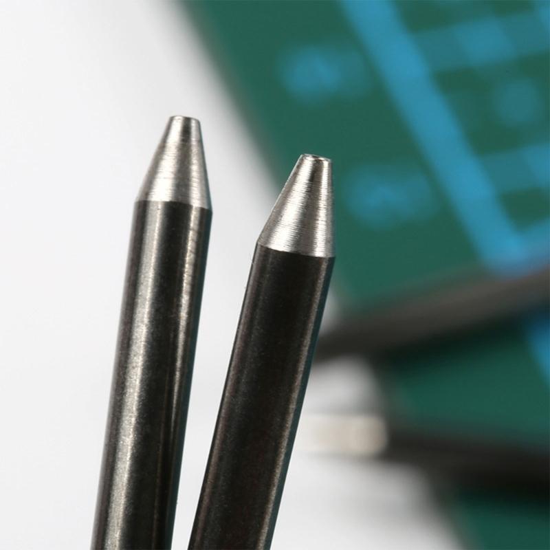 3mm Leather Hole Punch Cutter Tool, Stainless Steel Leather Punching Tool Belt Hole Puncher Tool for Belt Leathercraft