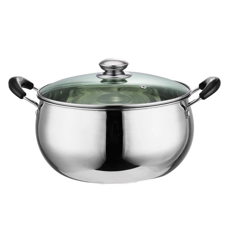 24CM 304 Stainless Steel Soup Pot
