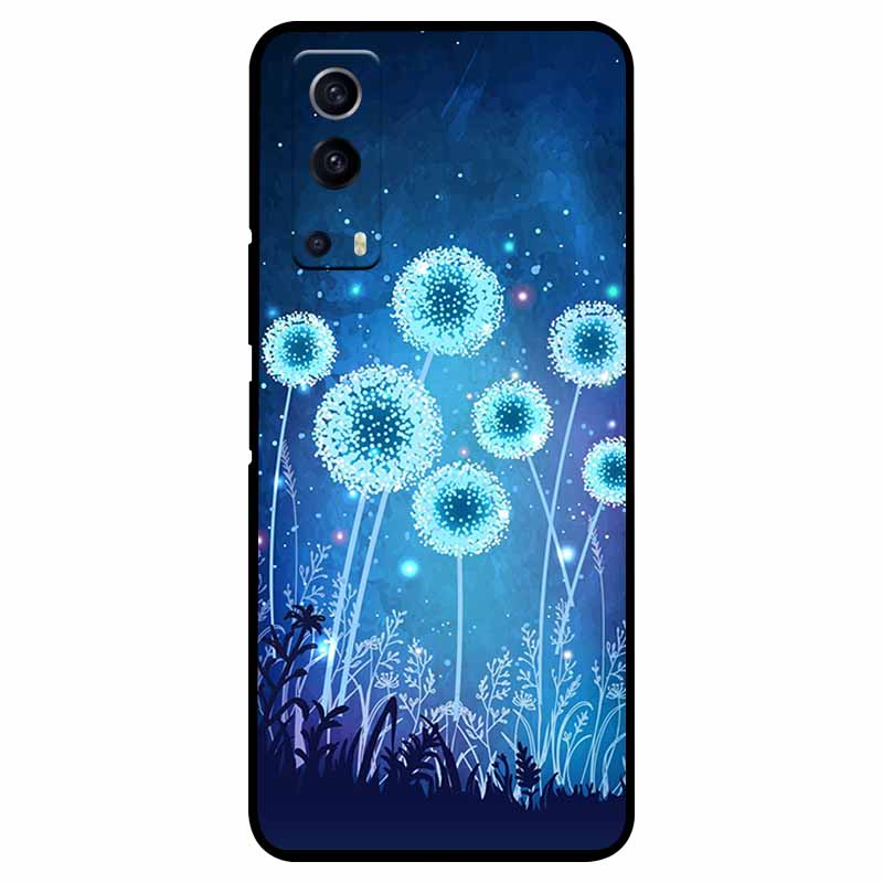 For vivo Y72 5G Case Shockproof Soft silicone TPU Back Cover For vivo Y52 5G Phone Cases for vivoY72 Y 72 52 5G Case Cute Capa