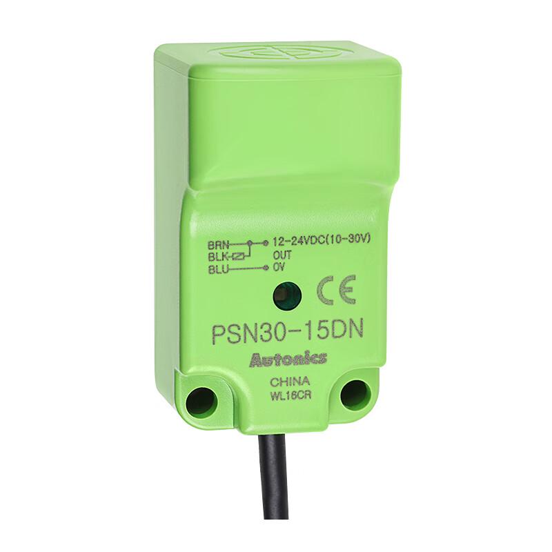 Autonics Inductive Square Proximity Sensor, NPN, 15mm Detection