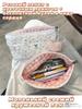 Lace Floral Pencil Case and Stationery Pouch, Cute Pen Bag for School