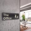 Acrylic Door Sign Office Signs Punch-Free For Decorate Home Meeting Room Simple Self-Adhesive Office Door Sign