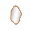 Wall Mirror In Glass and Rattan - Home ESPRIT - 126.5x57.5x9 Cm - Multicolor - Wall Mounting - Square Shape