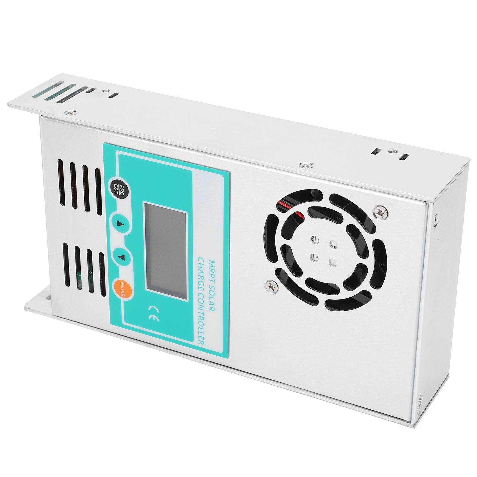 

MPPT Solar Charge Controller 12V 24V 36V 48V Battery Regulator with Intelligent Electric FanMPPT 60A