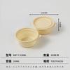 Biodegradable Corn Starch Disposable Round Takeout Container
