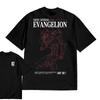 Evangelion Graphic T-Shirt 100_Cotton Oversized Shirt Unisex Y2k Anime Clothes Men Short Sleeve O-Ne Y2k Short Sleeves Classic