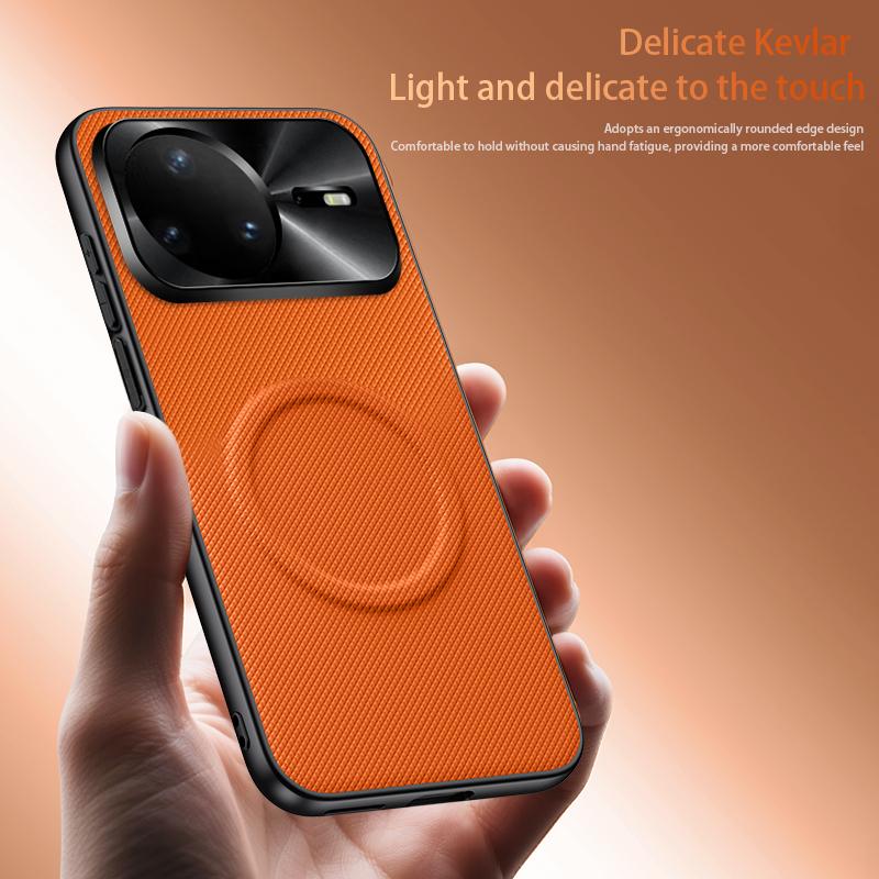 For Huawei Nova 15 Ultra Fabric Leather Lens Protection Case For Nova 15 Pro 14 Ultra 13 Pro For Magsafe Wireless Charging Cover