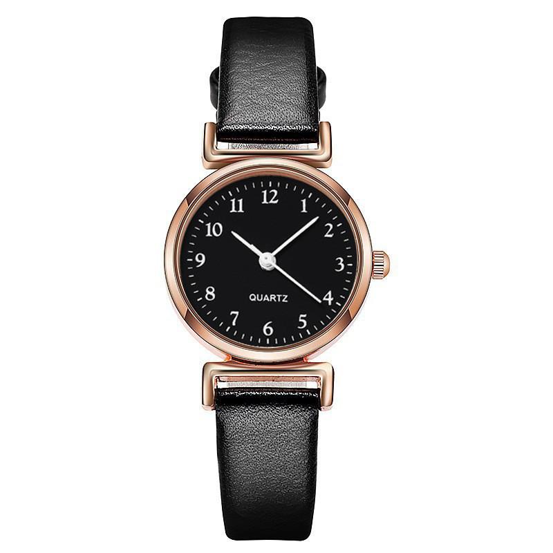 Womens Business Quartz Watch With Roman Numerals And Pu Strap For Office Wear