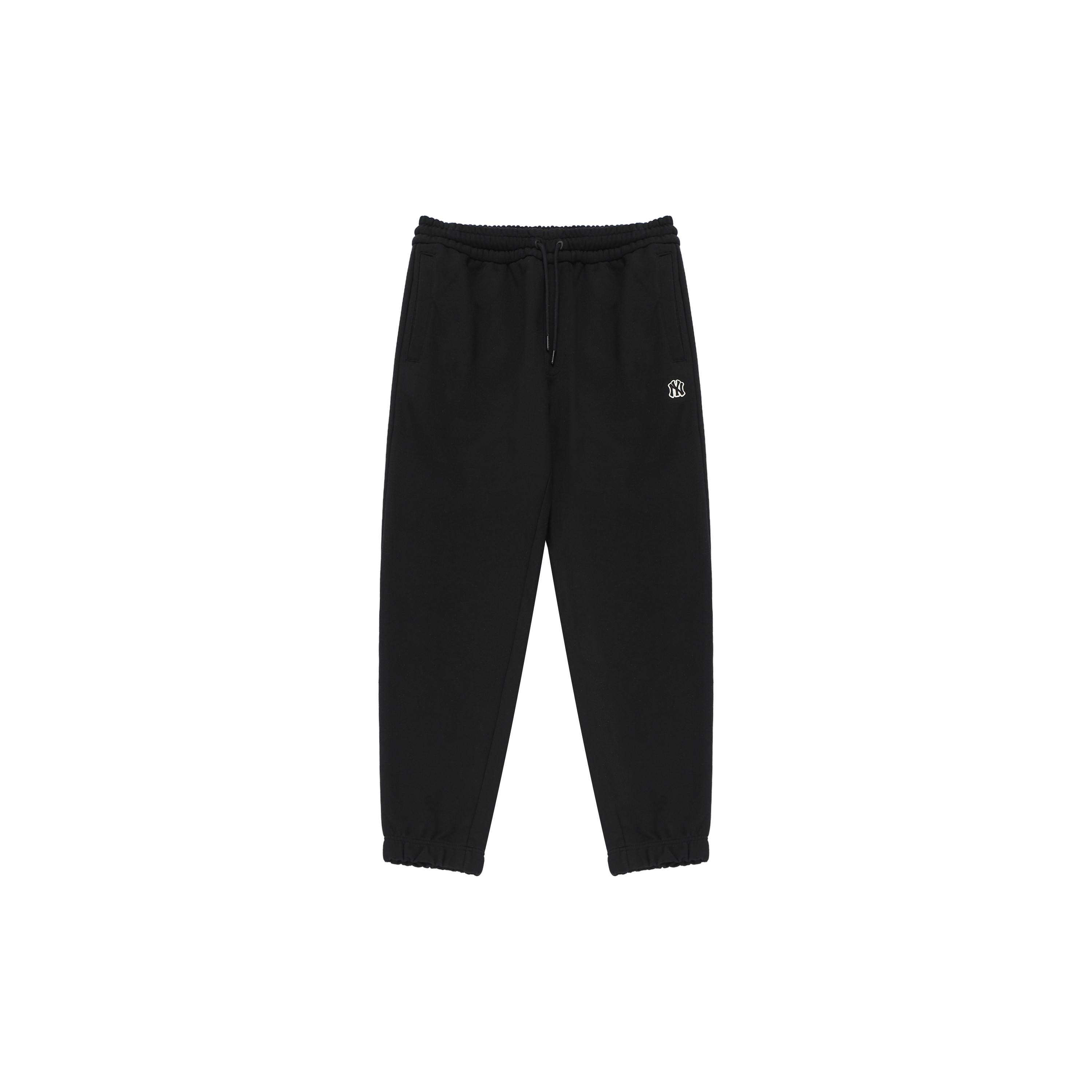 MLB New York Yankees Sports Pants Unisex Black Moderate 3APTB0724-50BKS XS