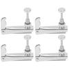 4Pcs Violin Fine Tuners 34?44 Cello String Tool Replacement Instrument AccessoriesSilver