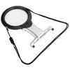 26X Dual LED Reading Magnifier Handheld Neck Wearing MultiFunction Table Working Magnifying Glass