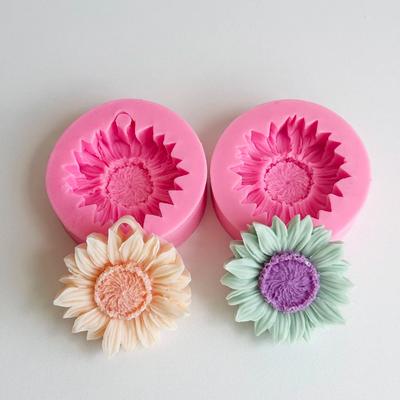 Small Daisy Aroma Plaster Candle Handmade Hanging Sign Silicone Mold