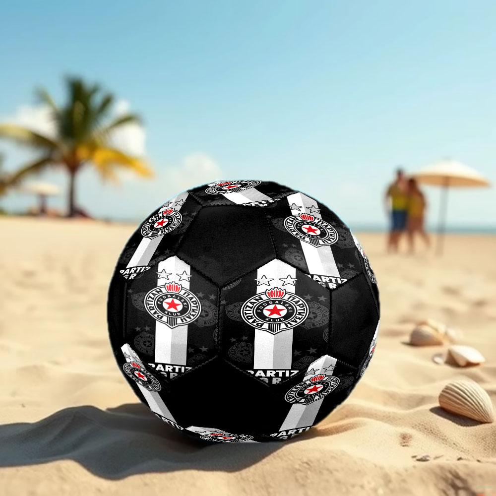 1pc Fudbalski Klub Partizan Soccer Ball Size 5 Indoor Soccer Ball Fashion Colorful Backyard Game - Great For Sports Fans Gift HE54