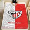 Bilbao Logo Print FlAannel Blanket, High Quality Comfortable for All Seasons, Home Decor, Warmth and Comfort