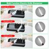 4 In 1 Electric Knife Sharpeners for Straight Blade Knives Serrated Knives Ceramic Knives and Scissors