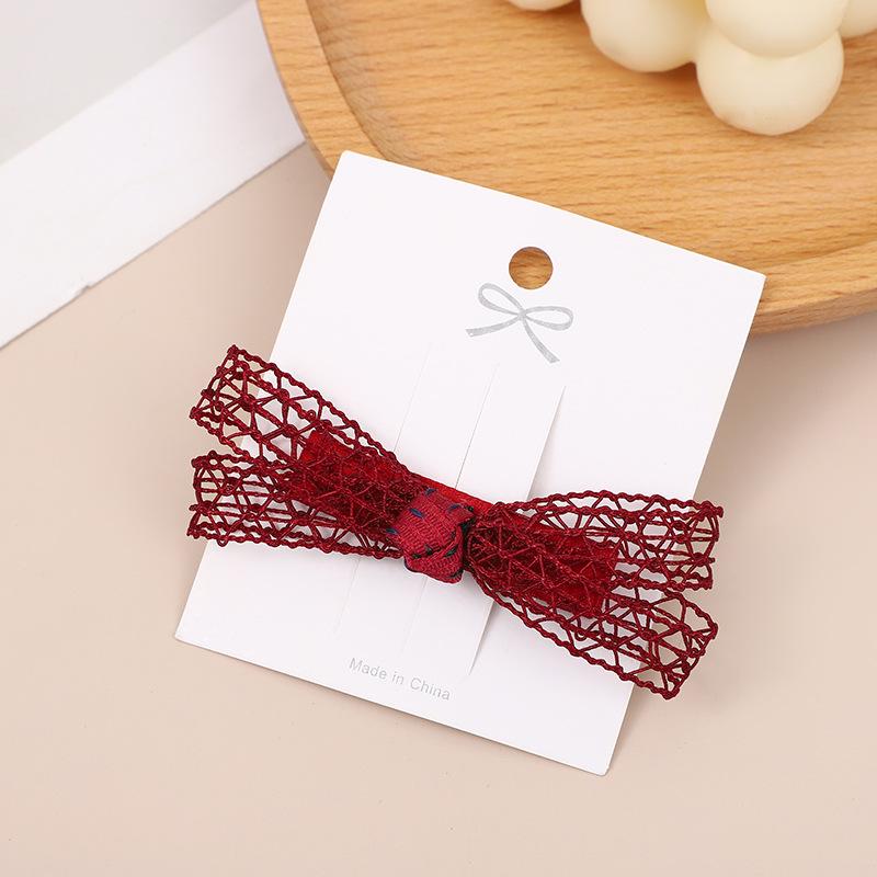 Super Fairy Ribbon Bow Hair Clips - Women s Side & Bangs Accessories, Sweet Duckbill Hairpins for Spring & Autumn