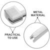 1Set Anti-Slip Zipper Stopper Repair Kit Metal Insertion Pin Zipper Fix Tool for Coats Jackets Bags Jeans Luggage Tent
