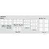 KOKUYO Campus Manuscript Paper Vertical Writing 20x20 B4 20 Sheets Ke-10N Ruled Brown