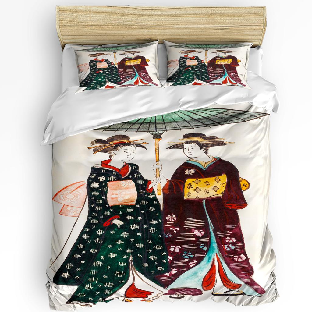 Japanese Wave Bedding Set Sea Storm In Japan Traditional Dr 3pcs Duvet Cover Set Bed Set Quilt Cover Pillow Case Comforter Cover