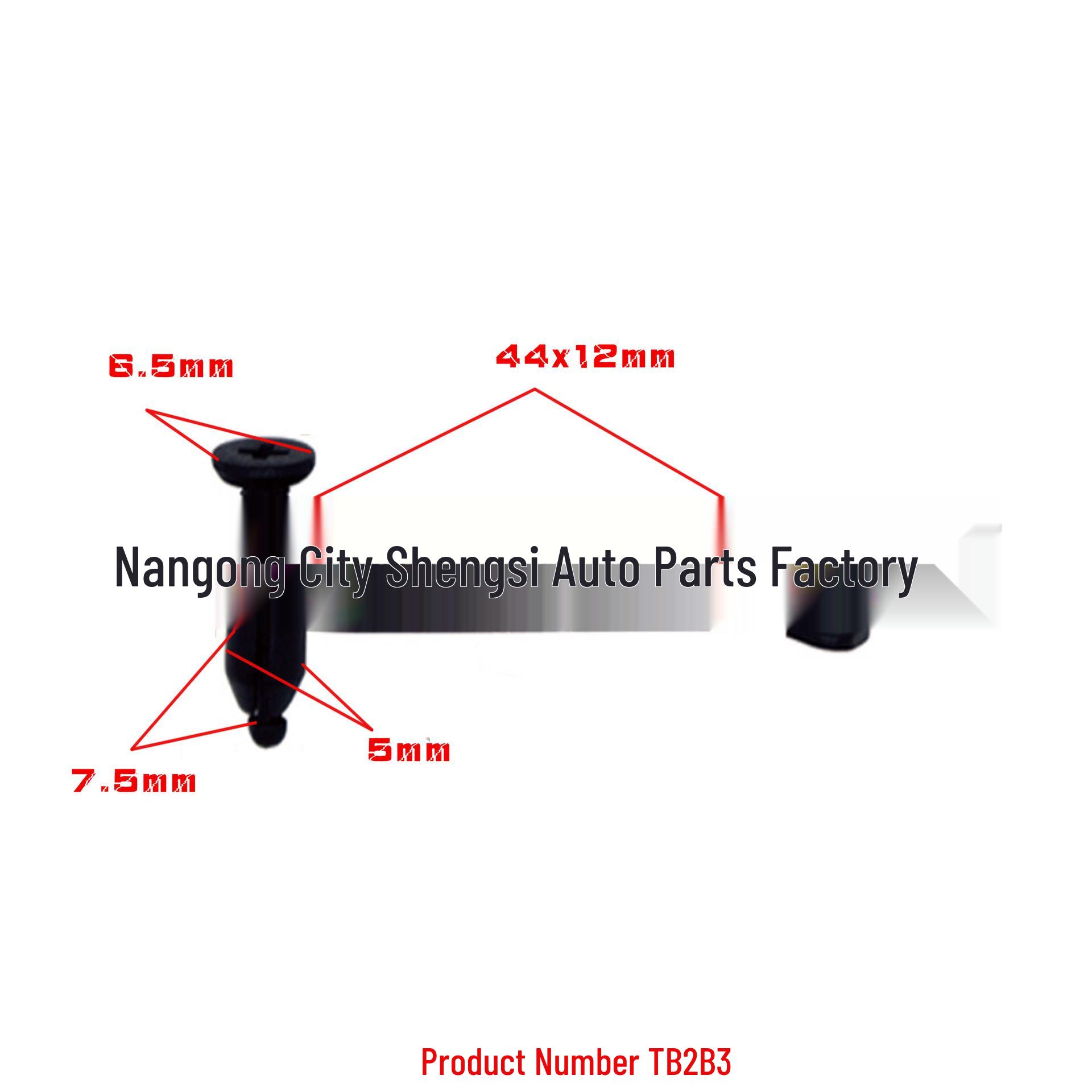 

Mazda Mudguard Liner Installation 5mm Universal Plastic Buckle 10000 pieces