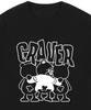 GRAVER [Unisex] 3 Bear Comics Logo Short Sleeve T-Shirt_Black