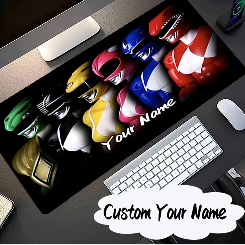 Custom Name Mouse pad Rangers Team-up Mouse pad, Gaming Mouse Pad, keyboard pad, Desk Decor for computer notebook Fan Birthday Gift