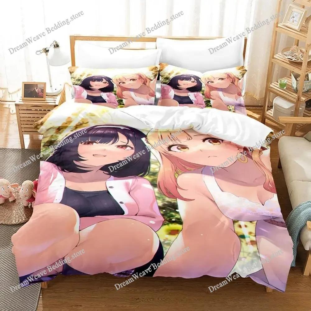 My Life As Inukai-san’s Dog Cartoon Poster Sheets Quilt Covers Bedding Dormitory Sheets Bedding Set Soft Warm Bedding Set963963