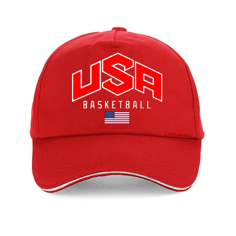 

USA Basketballer Printed Baseball Cap Street Casual Hip Hop hat Fashion Unisex Women Cool summer Adjustable Snapback hats Adjustable