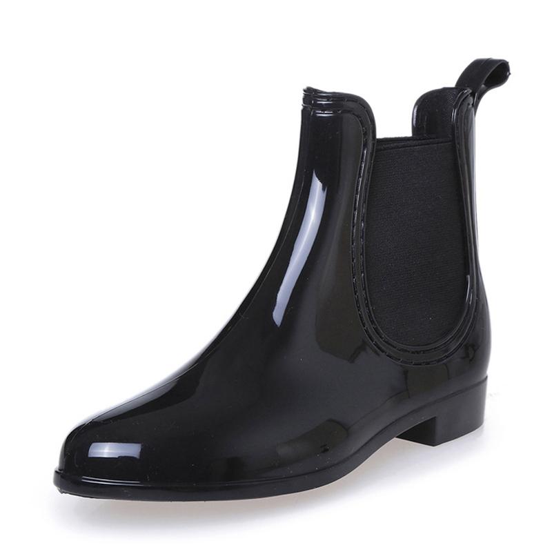 Fashion Comemore Rubber Rain Boots Women Waterproof Galoshes Shoe 2025 Ladies Fashion Apring Shoes Anti-Skid Ankle Boot Botas Femininas