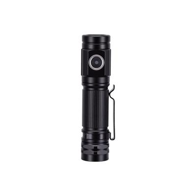 BE8 Flashlight LED Small Rechargeable USB Flash Light Disaster Prevention Clip Holder Mobile Tactical