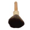 Ergonomic Handle Broken Hair Brush Beech Wood Barber Neck Duster Wooden Neck Duster  Barber Use
