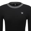 ANEW GOLF W Stripe Textured Pullover_Bk