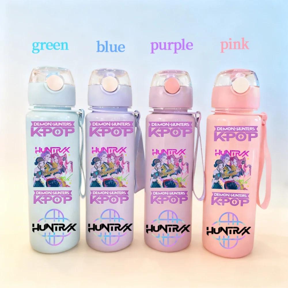 700ML KPOP Devil Hunter Stainless Steel Insulated Mug Anime Cartoon Style Portable Cup Fit designed for Students plus Children